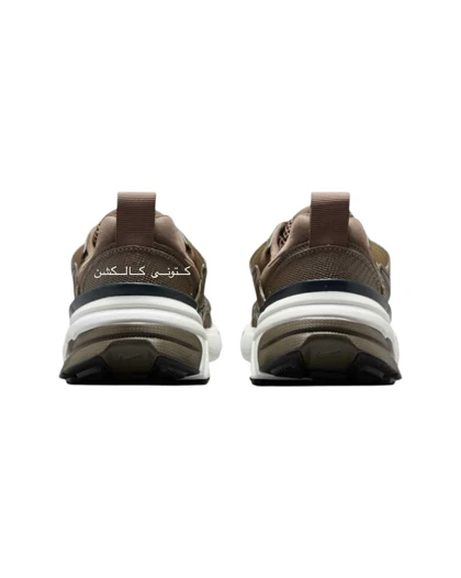 کتانی نایکی وی تو کی ران قهوه ایی Nike V2K Run Mink Brown/ Ironstone
