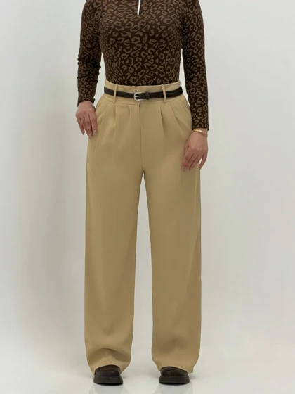 3816-شلوار کرپ واید کد 330