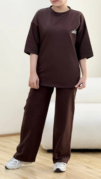 ست تیشرت وشلوار الو