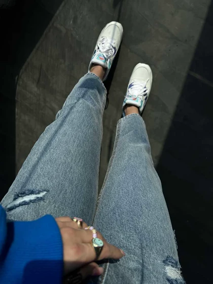 شلوار جین مام