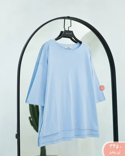 تیشرت باکسی بغل چاک 3450