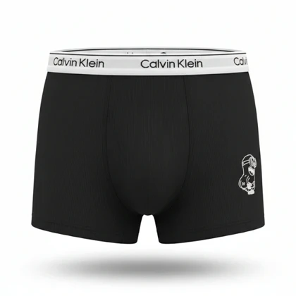 ست شورت کاپلی کبریتی طرح مینیون مشکی