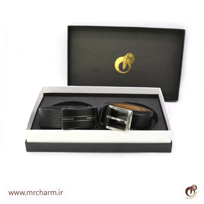 ست جفتی کمربند مردانه mrc131-08