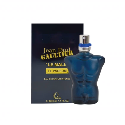 ادوپرفیوم مردانه هلثی دیزاین مدل ژان پل گوتیه له میل Jean Paul Gaultier Le Male حجم 30 میلی لیتر طرح مارک