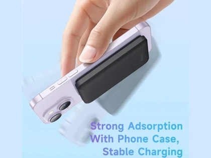 پاور بانک وایرلس مگنتی 15 وات 5000 مک دودو Mcdodo MC-395 Mini Magnetic 15W Fast Charge Power Bank 5000mAh