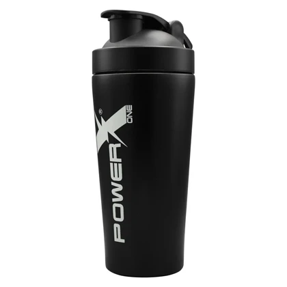 شیکر استیل ورزشی یک تیکه پاور ایکس مدل One ظرفیت 0.739 لیتر