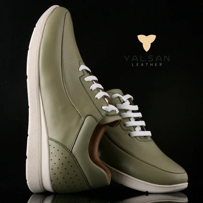 کفش روزمره زنانه چرم یلسان مدل نیها کد 629-GN