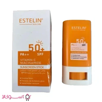 ضدآفتاب استیکی استلین مدل vitamin c وزن 20 گرم