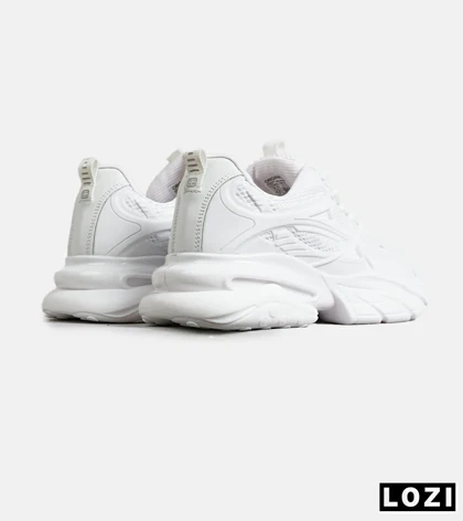 کفش کتانی مردانه و زنانه سفید BALENCIAGA runner sneaker مدل 7892