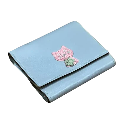 کیف پول سه لت گربه مدل MSN161-32