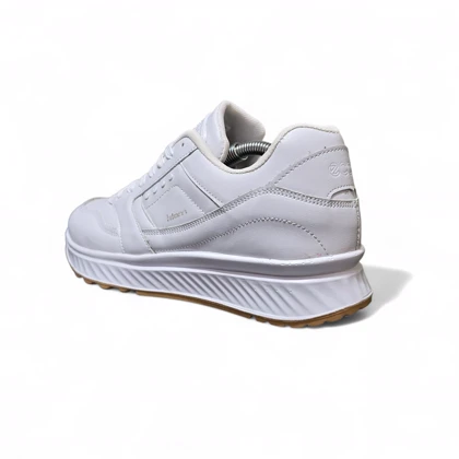 کفش مردانه چرمی مدل اکو بیوم سفیدکاراملی