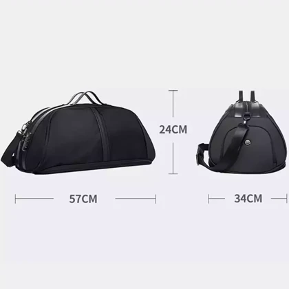 ساک ورزشی اورجینال بنج مدل BANGE - BG77178 + قفل ضد سرقت