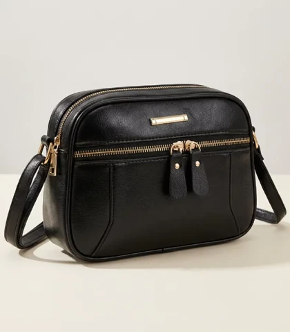 کیف دوشی زنانه چرم مدل ISUN