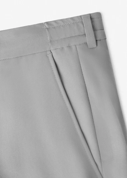 شلوار پارچه ای کمربند دار 2422506