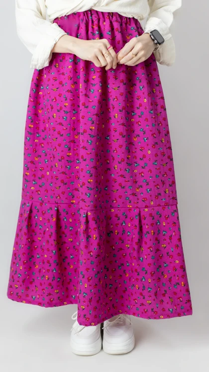 دامن گل‌گلی