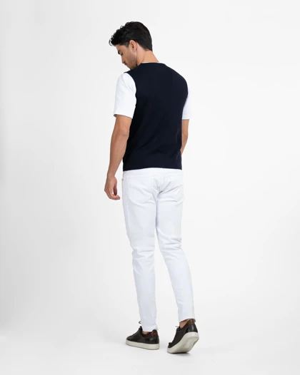 ام کی کالکشن جلیقه mk-6095-navy-blue