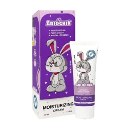 کرم مرطوب کننده صورت کودک آریوچیک 50 میل