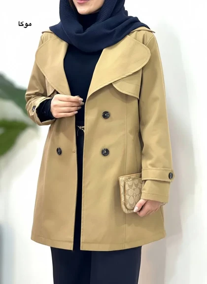 ترنچ کت آستردار پری رخ