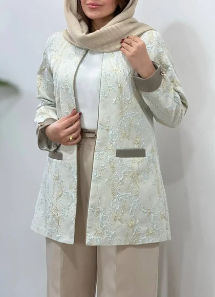 مانتو ژاکارد مجلسی آیسو دایانا