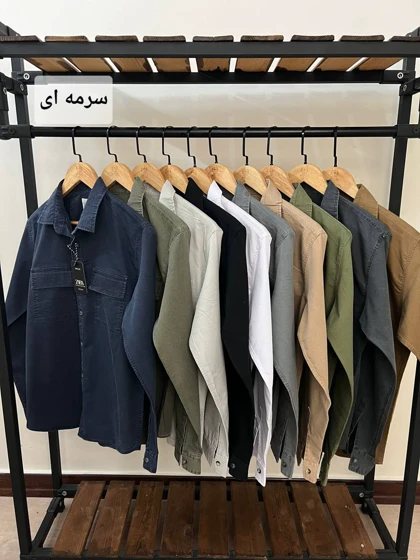 پیراهن کتان دوجیب 2639