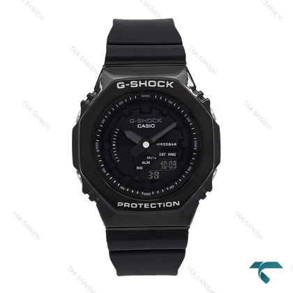 ساعت جیشاک زنانه GM-S2100 فول مشکی G-shock-6384-L
