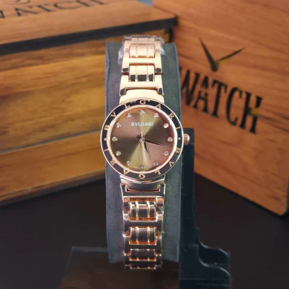 ساعت مچی زنانه بولگاری BVLGARI با موتور ژاپنی کد 2