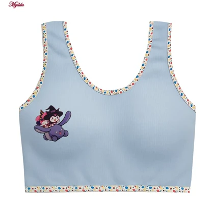 نیم‌تنه دخترانه ماییلدا مدل پددار کد 5552