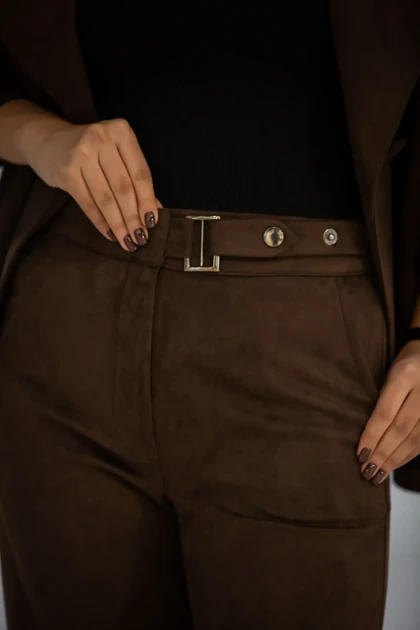 شلوار زنانه سگک دار سوئیت