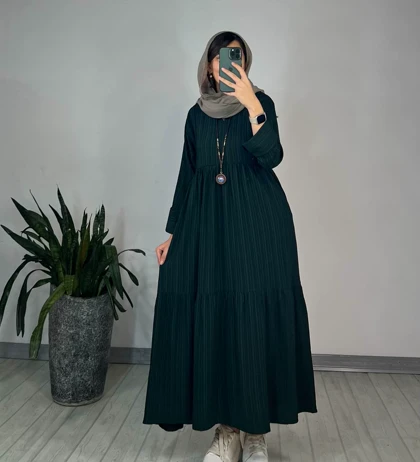 پیراهن مانتویی آهو 2