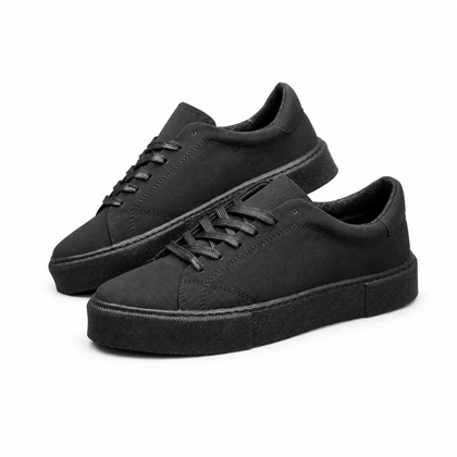 کفش کتانی مردانه مدل ونس مشکی تمام خاویاری Vans