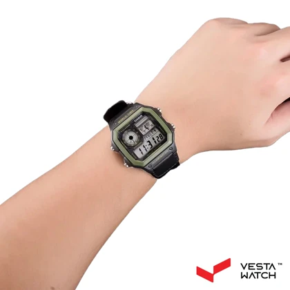 ساعت مچی مردانه کاسیو CASIO مدل AE-1200WHD-1BVDF