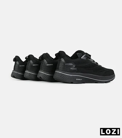 کفش کتانی طبی ورزشی مشکی SKECHERS Go Run