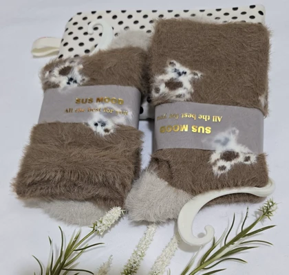 جوارب گرم موهر وارداتی اعلا دخترانه زنانه