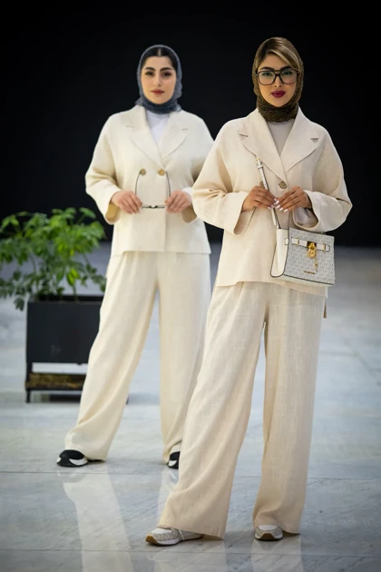 مانتو شلوار بغل چاک رایون