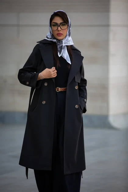 بارانی سوپر سانتانا ژیله دار بلند