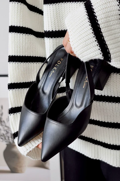 کفش پاشنه‌بلند کلاسیک زنانه polka-store polka-store