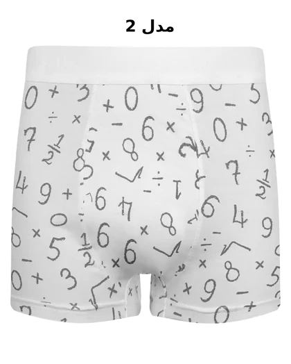 شورت مردانه نیم پا چاپی کش از رو طرح بردیا