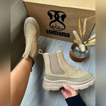 نیم‌بوت برزنتی کاپ‌دار _ 1290