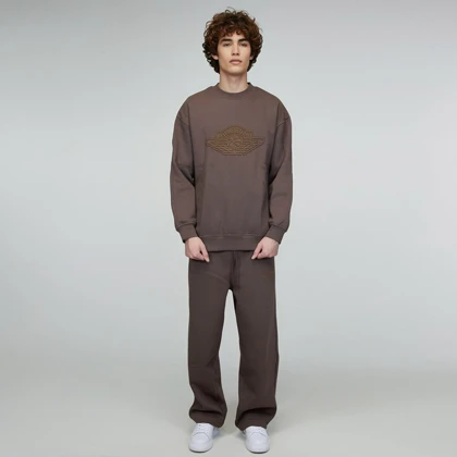 ست دورس و شلوار بگ طرح(air jordan)