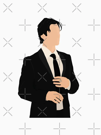 تیشرت کلاسیک فایبر | Damon Salvatore کد 246988