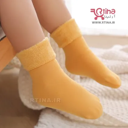 جوراب رنگی ساپورتی مدل توخز (بچه گانه و زنانه) RTS-22