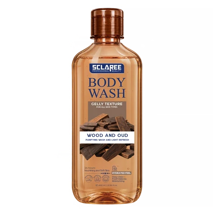شامپو بدن ژلی چوب و عود 400 میل (Jelly Oud Wood) اسکلاره