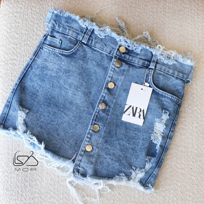 دامن جین کد 77