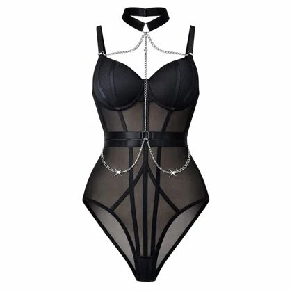 بادی کاپ‌دار فنردار مشکی برند هارنی کد 8027