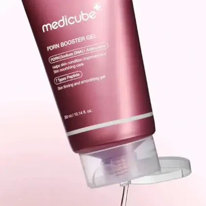 ژل بوستر ضد چروک و جوانساز PDRN مدی کیوب 300 میل(Medicube AGE-R PDRN Booster Gel)
