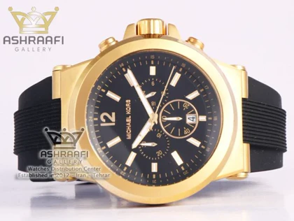 ساعت مایکل کورس قاب طلائی Michael Kors MK8445