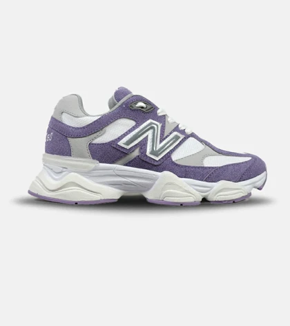 کفش کتانی زنانه بنفش سفید طوسی NEW BALANCE 9060