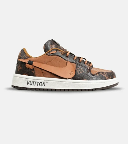 کفش کتانی مردانه و زنانه NIKE jordan 1 x LOUIS VUITTON مدل 6917