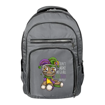 کوله پشتی طرح عروسک Voodoo Doll مدل S60553