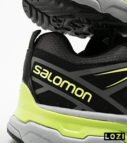 کفش کتانی مشکی سبز Salomon X ULTRA